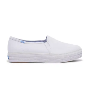 Triple Decker Canvas Slip On