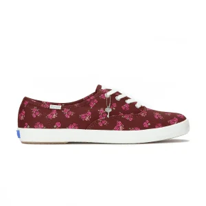Champion Canvas Print Floral Lace-Up