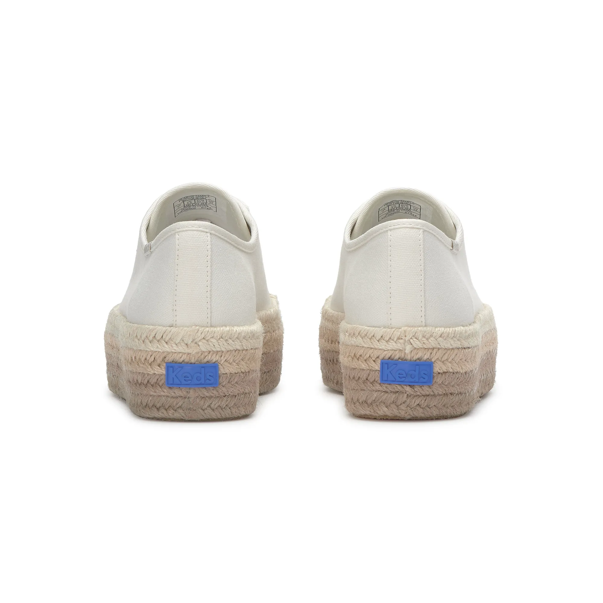 Triple Up Canvas Bottom Foxing Stripe Lace Up - Image 6