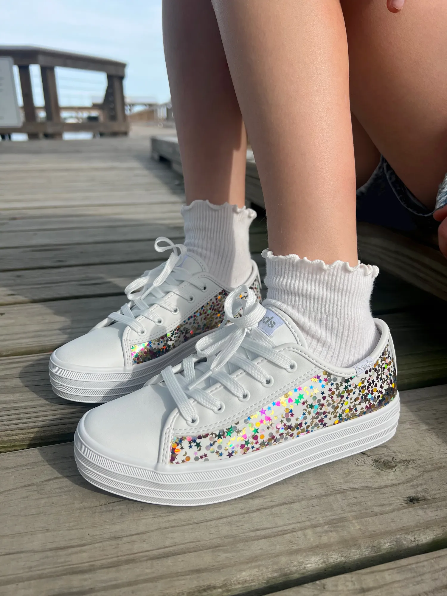 Big Kids Triple Up Glitter Under Glass - Image 2