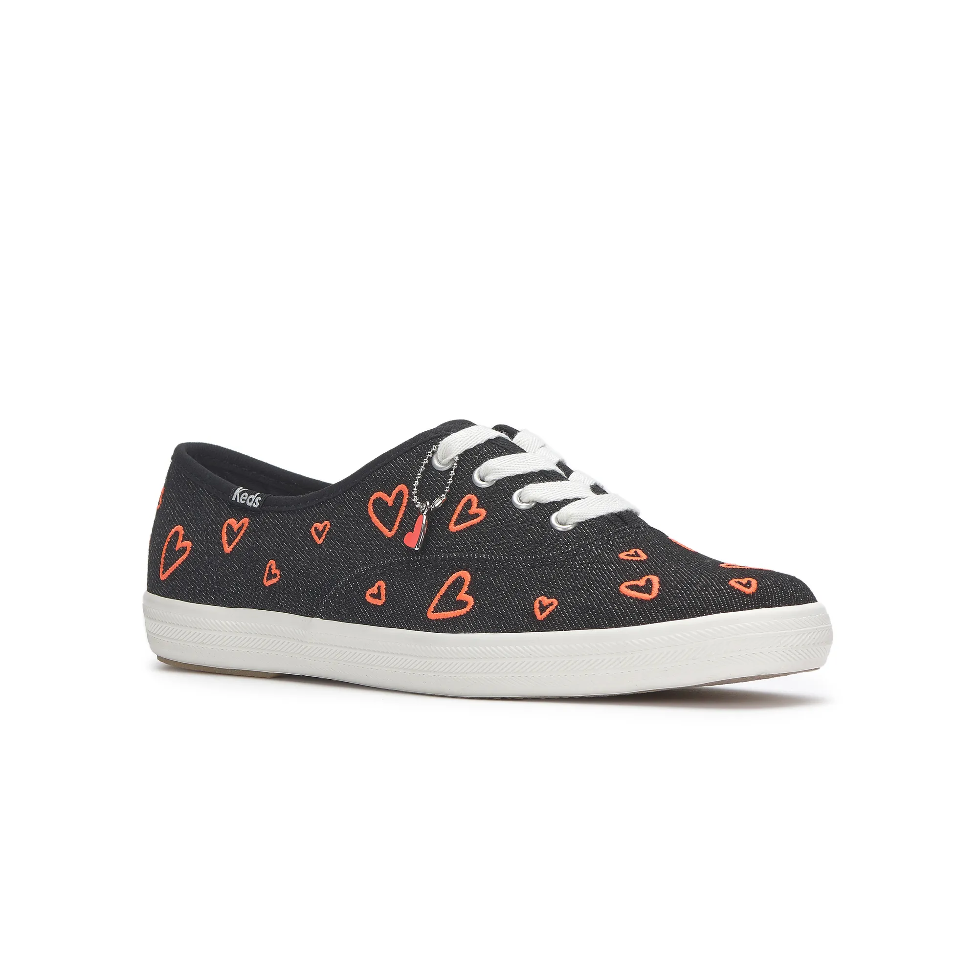 Champion Denim Heart Embroidery Lace Up - Image 3