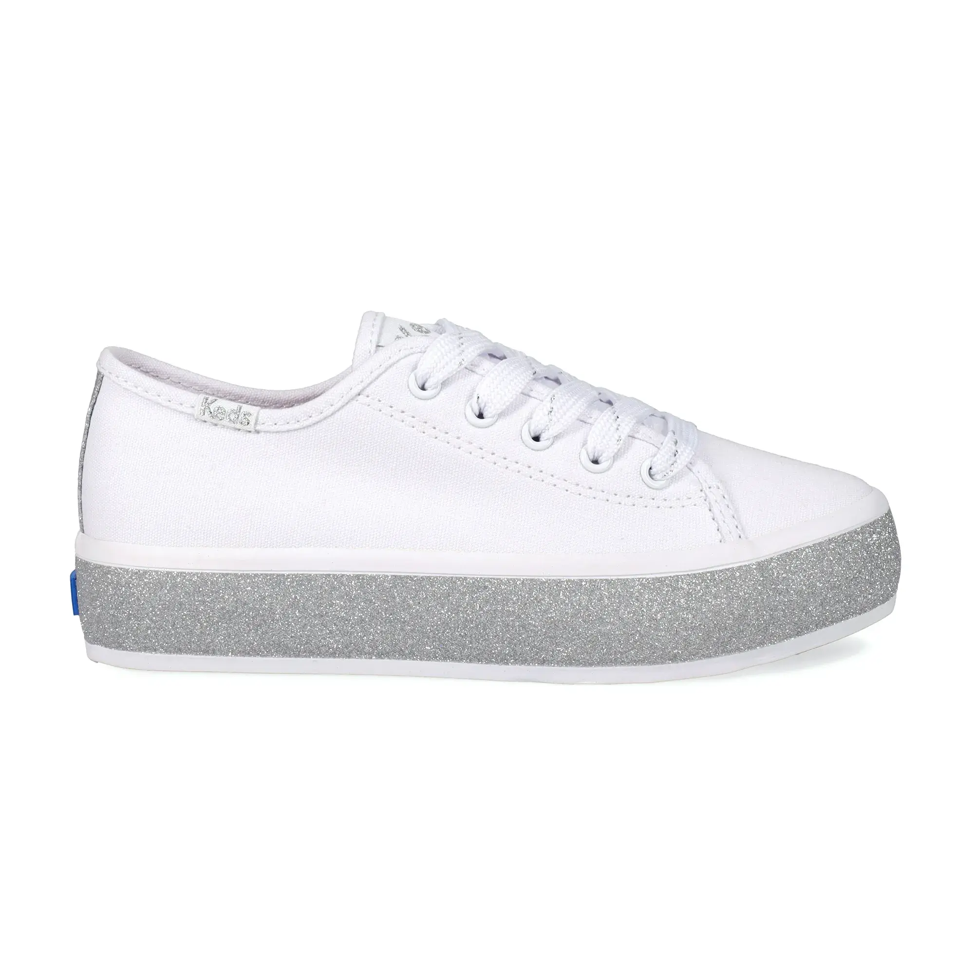 Big Kids Triple Up Glitter Foxing Lace Up