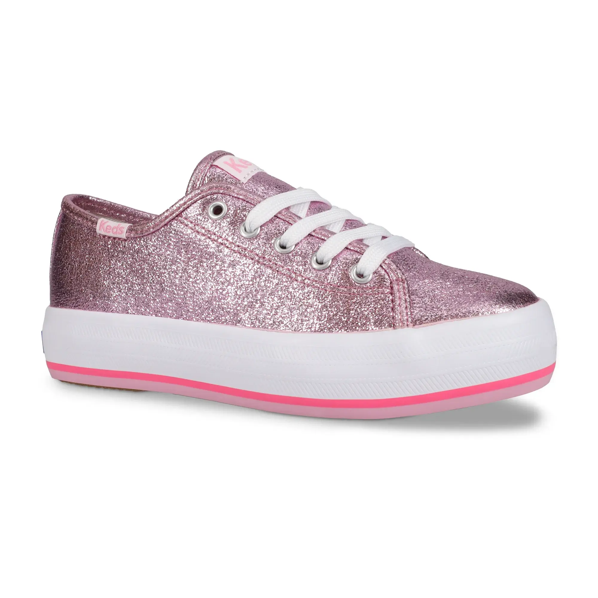 Big Kids Triple Up Bottom Stripe Lace Up - Image 2