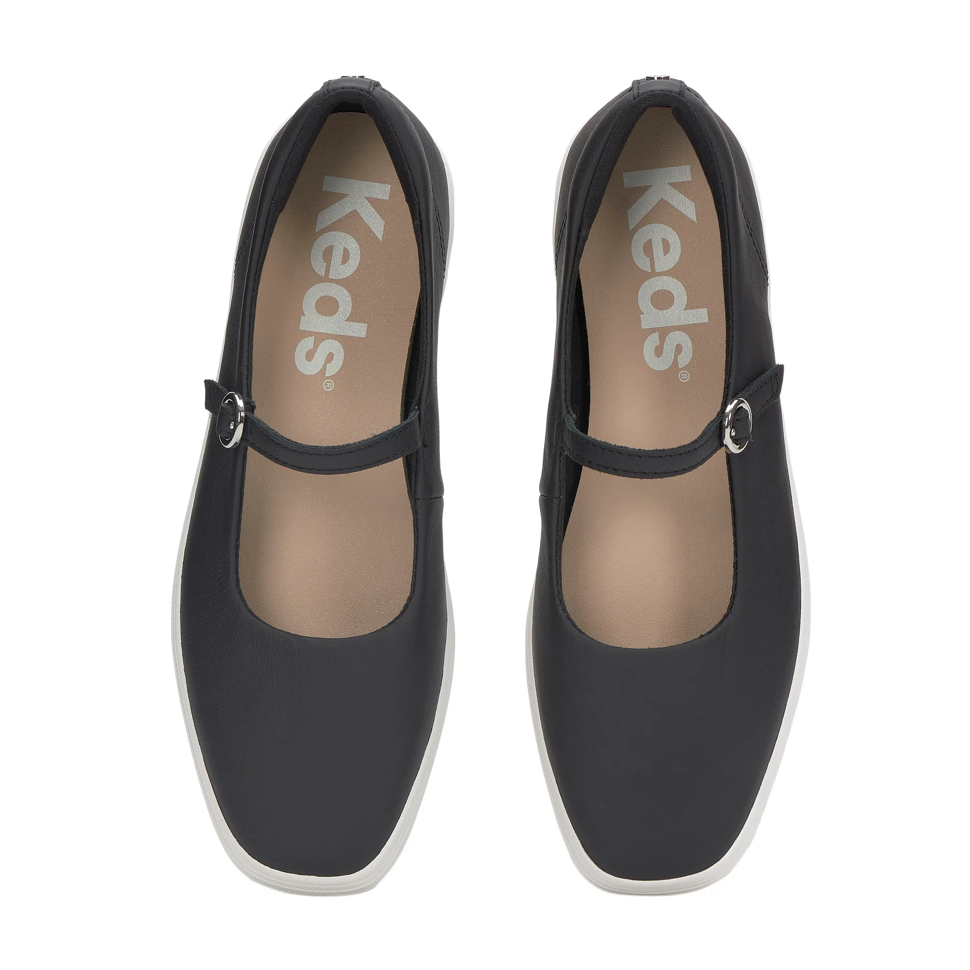 Square Toe Mary Jane Leather - Image 4