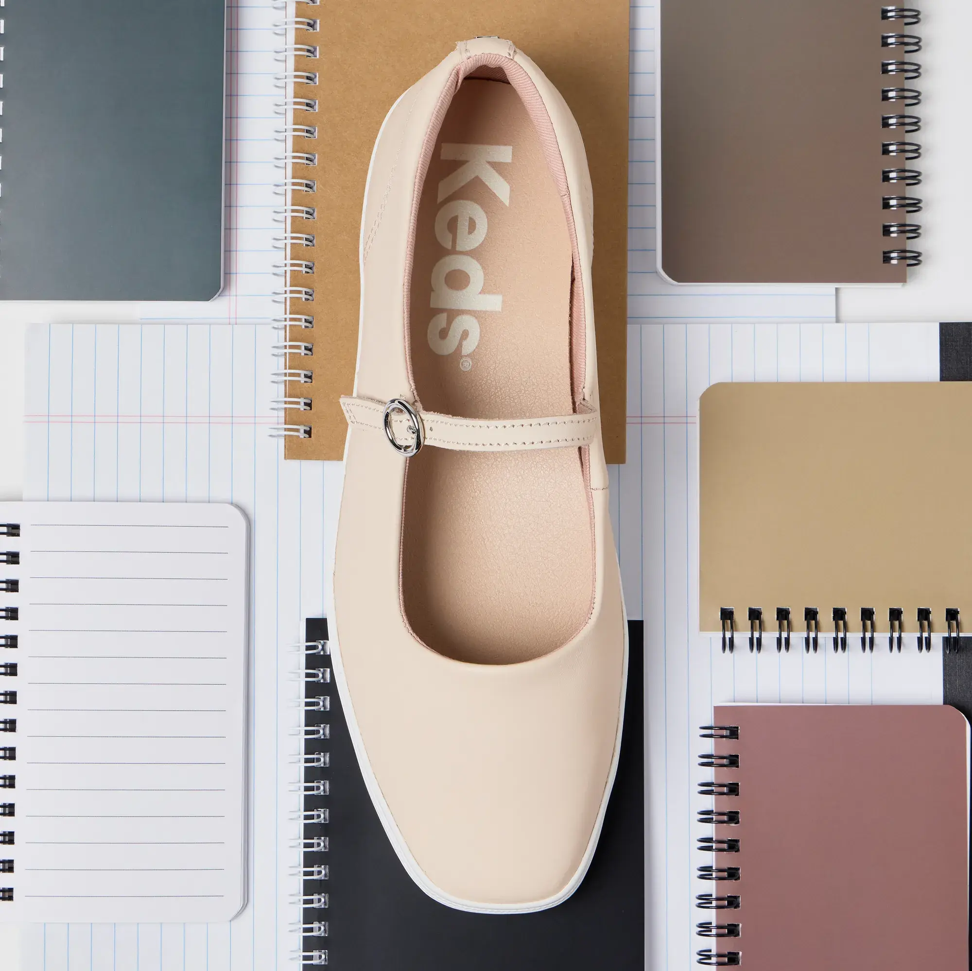 Square Toe Mary Jane Leather - Image 3