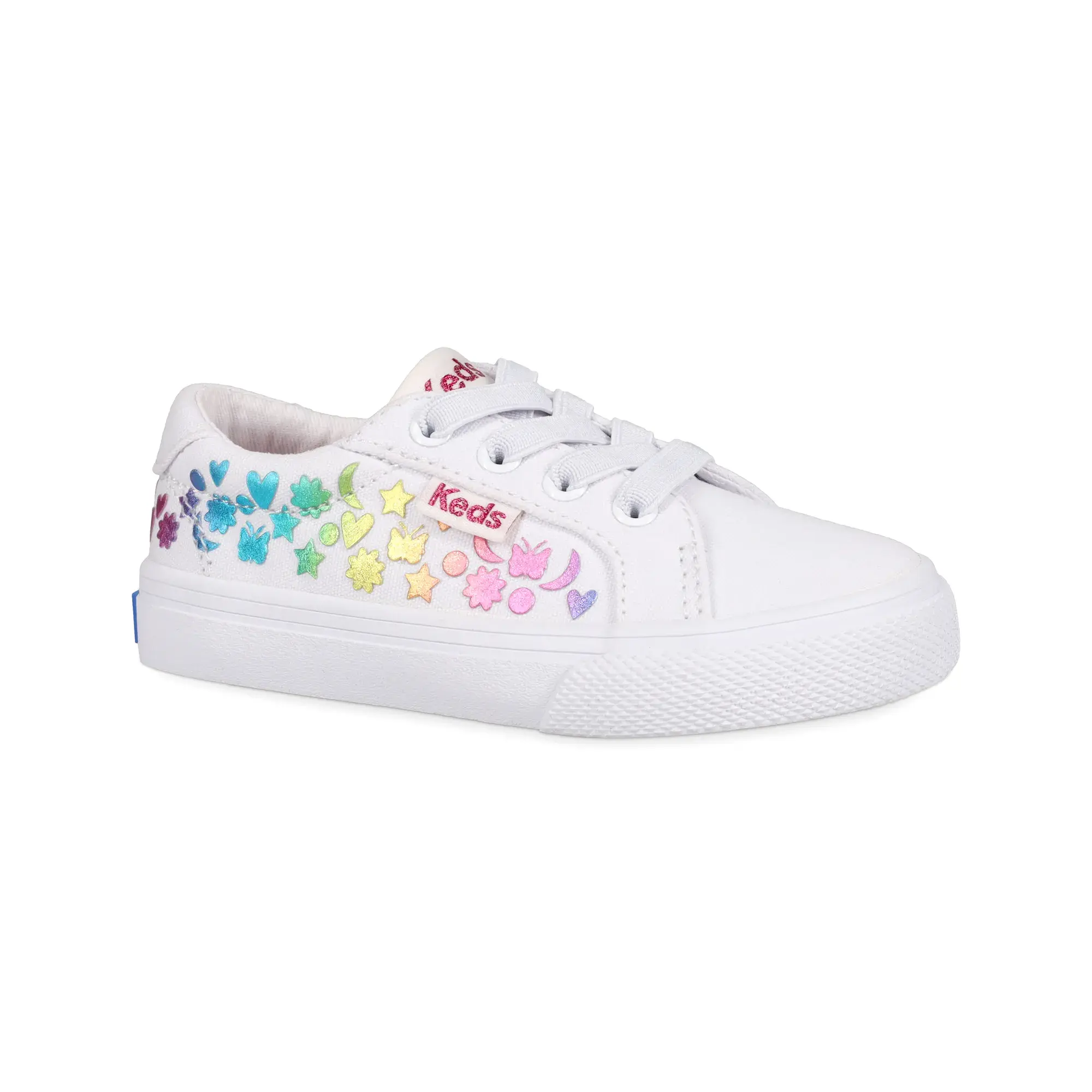 Little Kids Jump Kick Studded Foil Slip On - Image 2