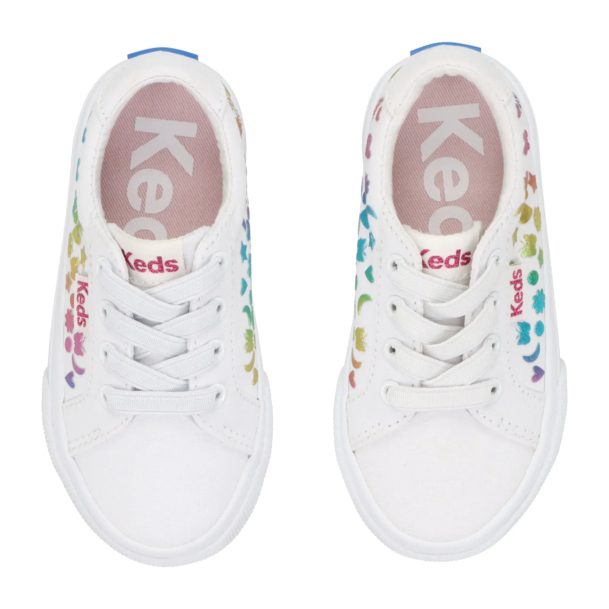 Little Kids Jump Kick Studded Foil Slip On - Image 3