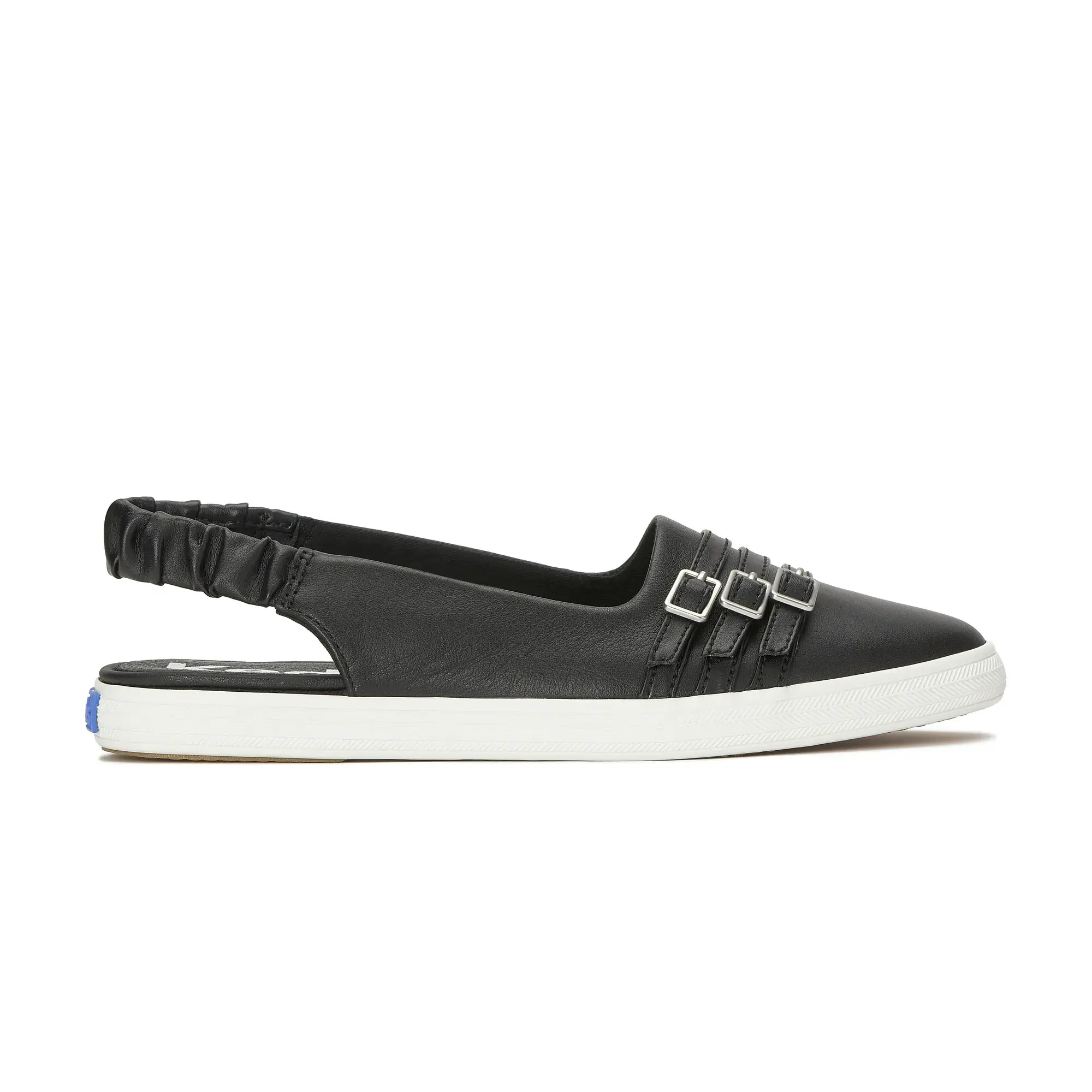 Point Slingback Leather Deco Buckles
