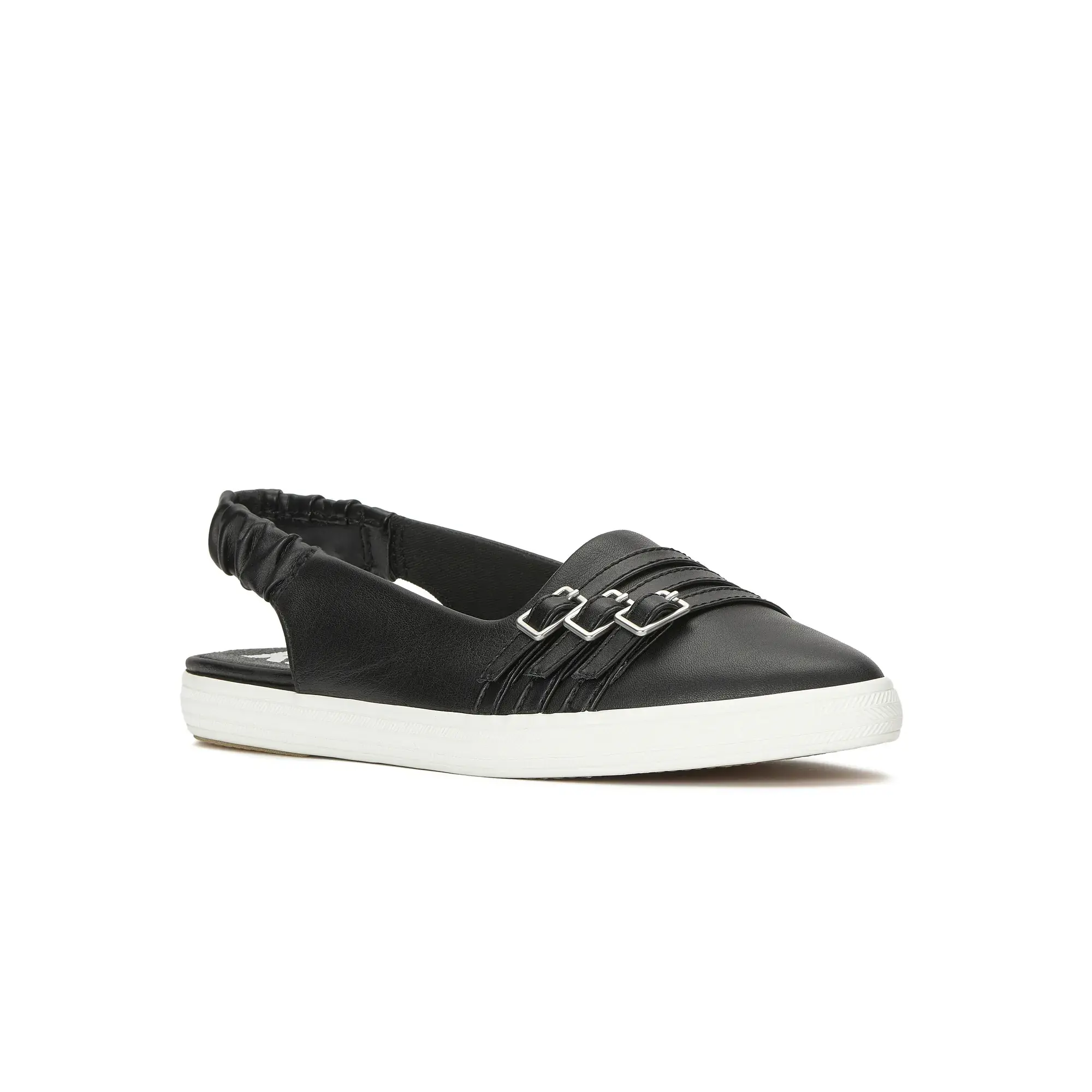 Point Slingback Leather Deco Buckles - Image 2