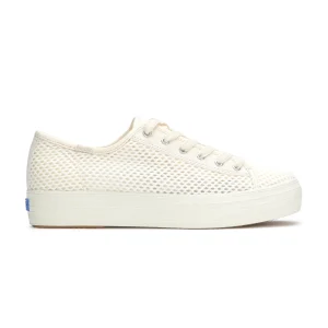 Triple Kick Cotton Mesh Lace Up
