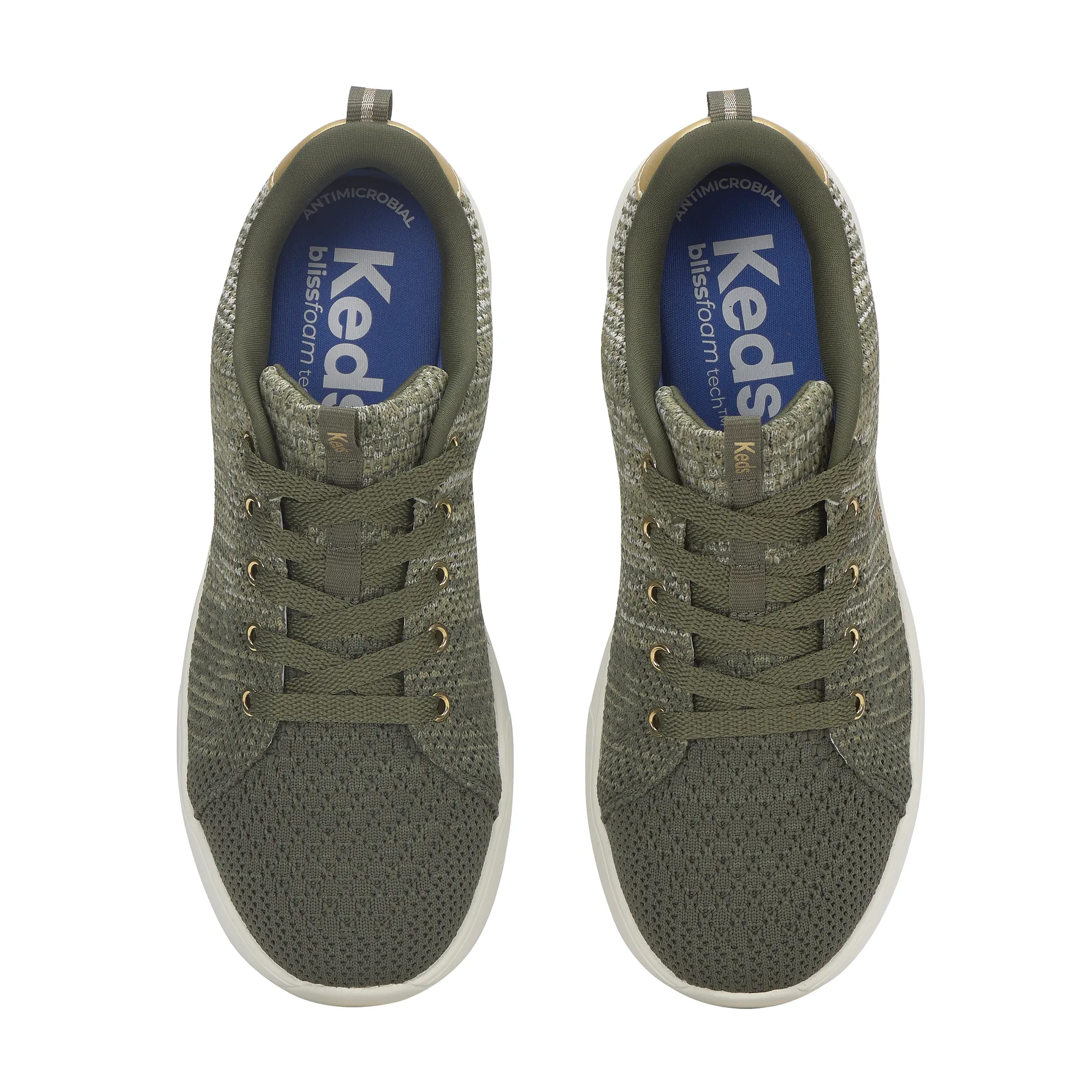BlissWalk Ombre Knit Lace Up - Image 4