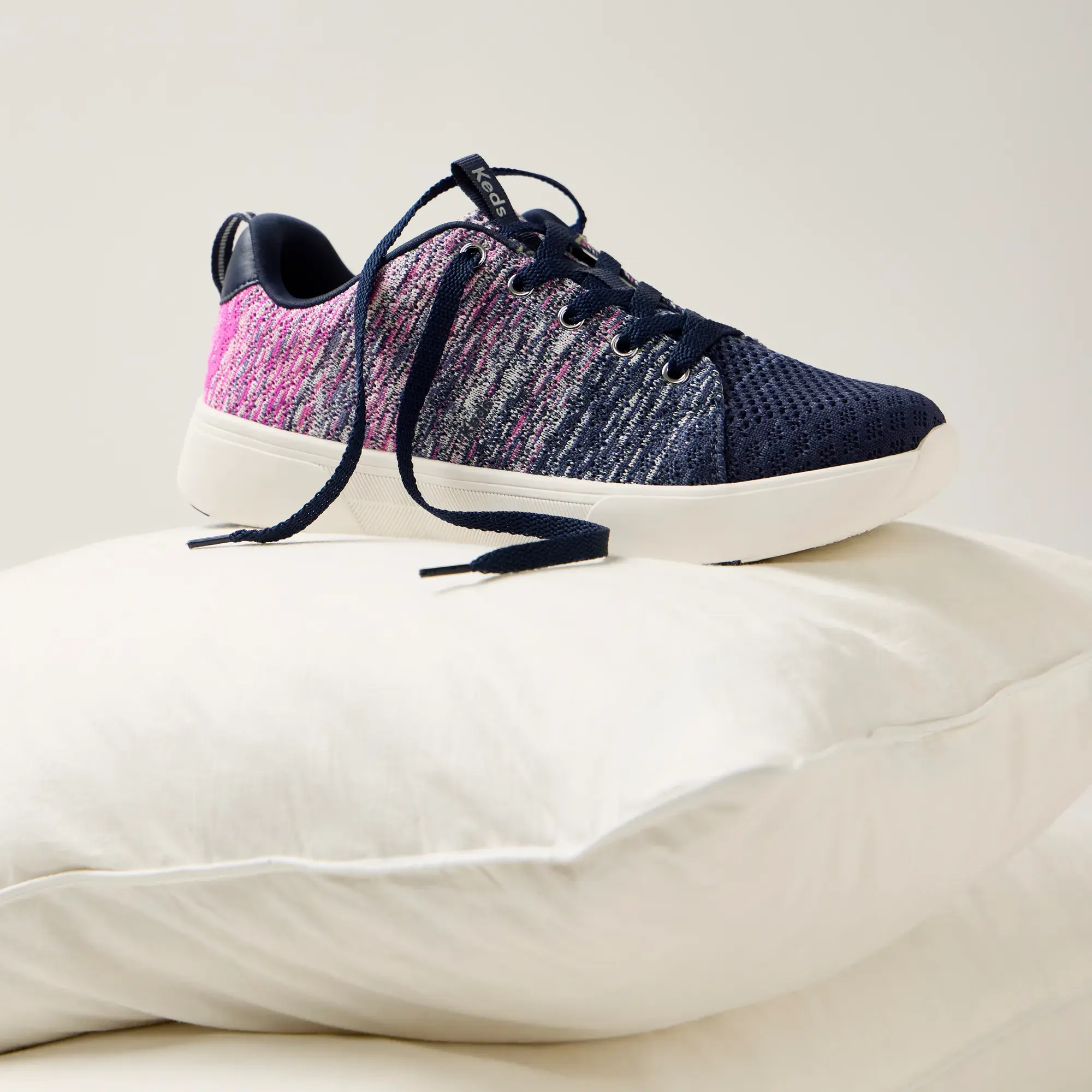 BlissWalk Ombre Knit Lace Up - Image 8