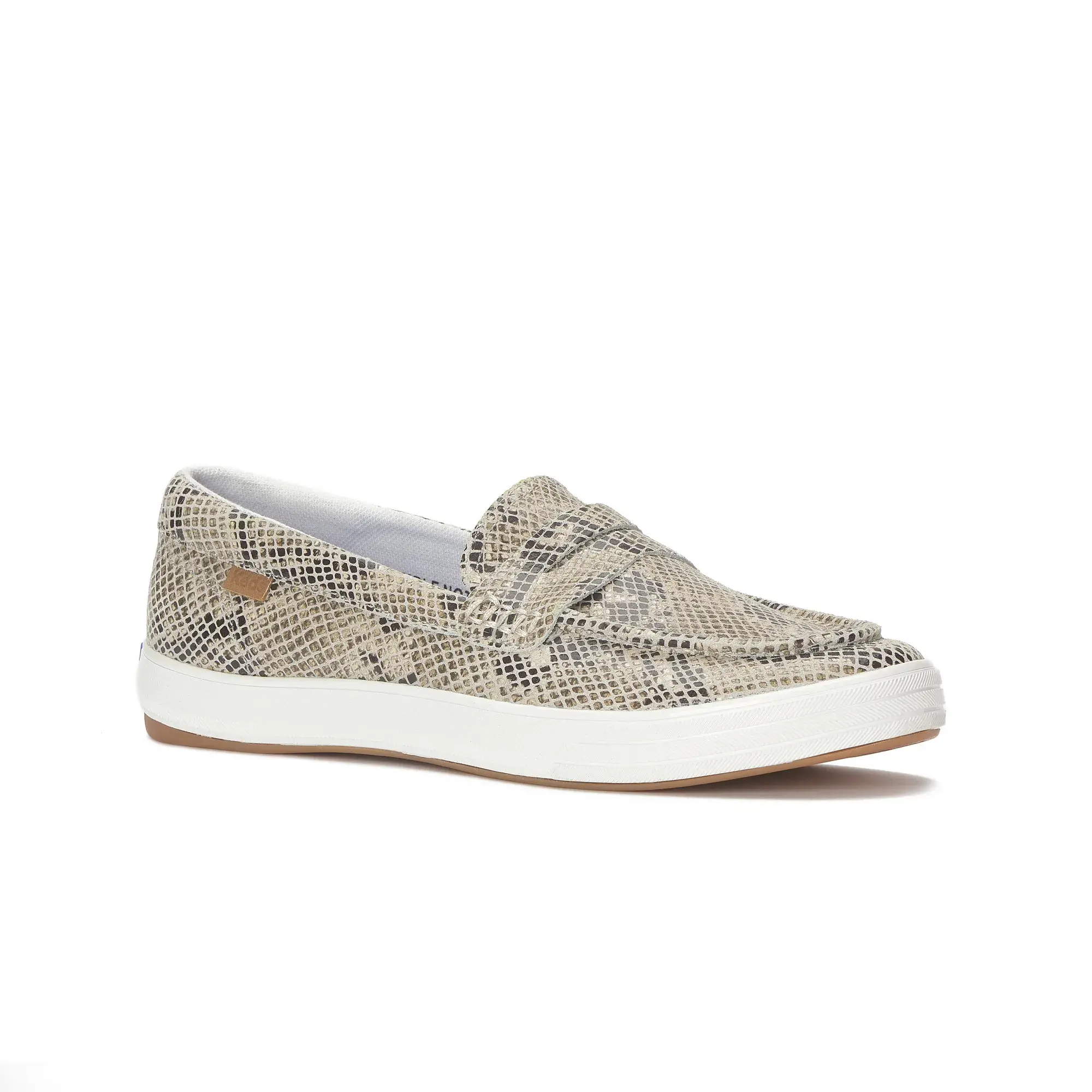 Center III Snake Print Leather Loafer - Image 2