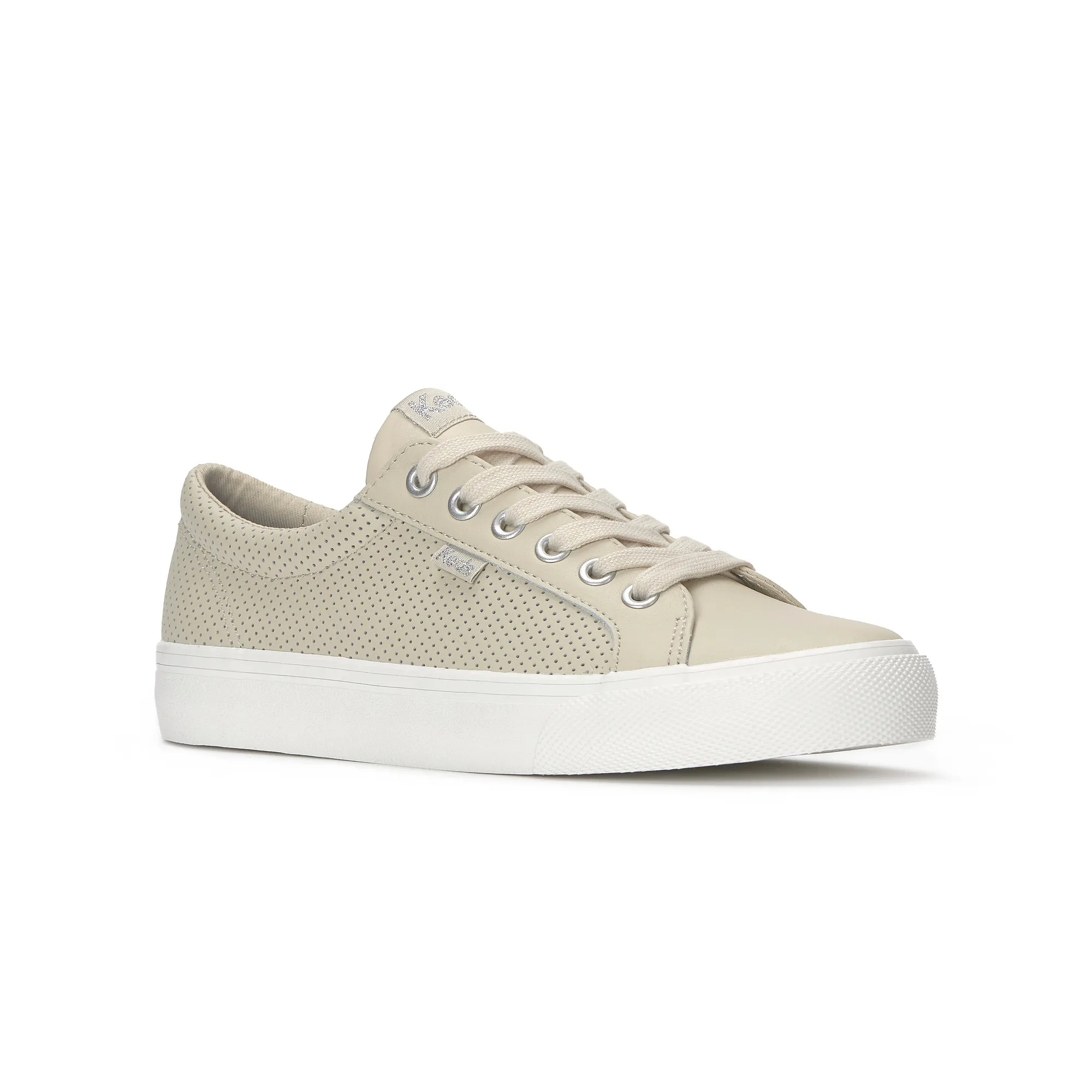 Jump Kick Perforated Leather Lace Up - Image 2