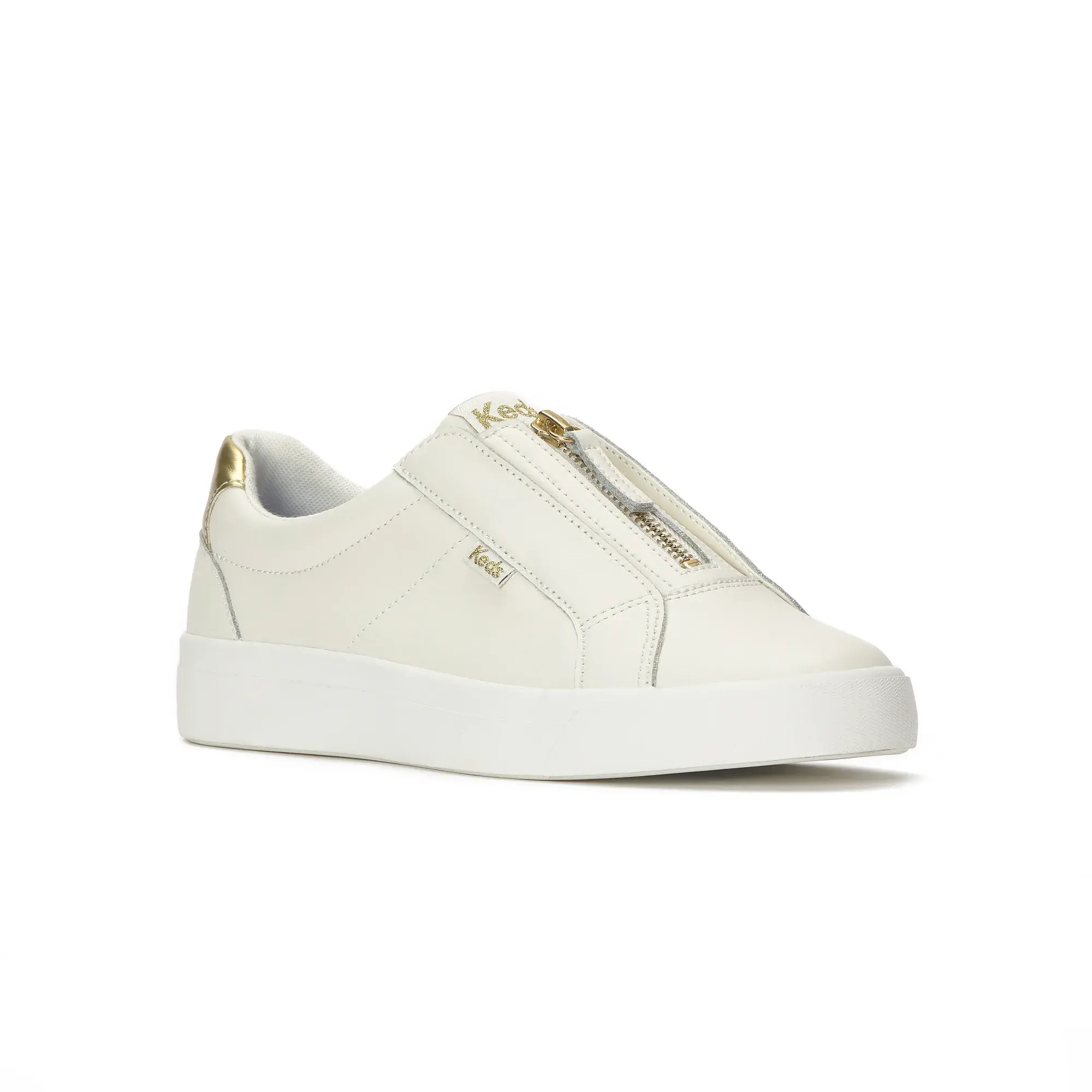 Pursuit Zip Leather Metallic Heel - Image 3