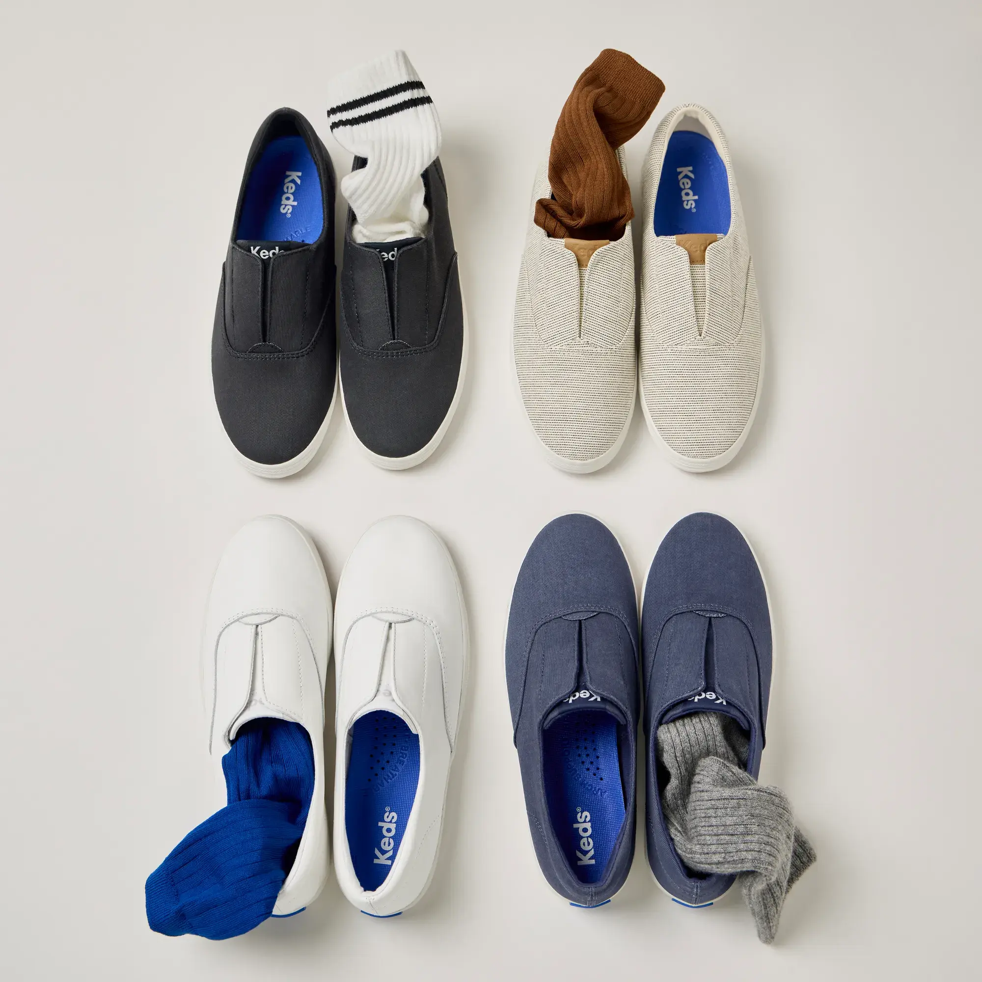Champion Round Toe Seed Stripe Slip On - Image 2