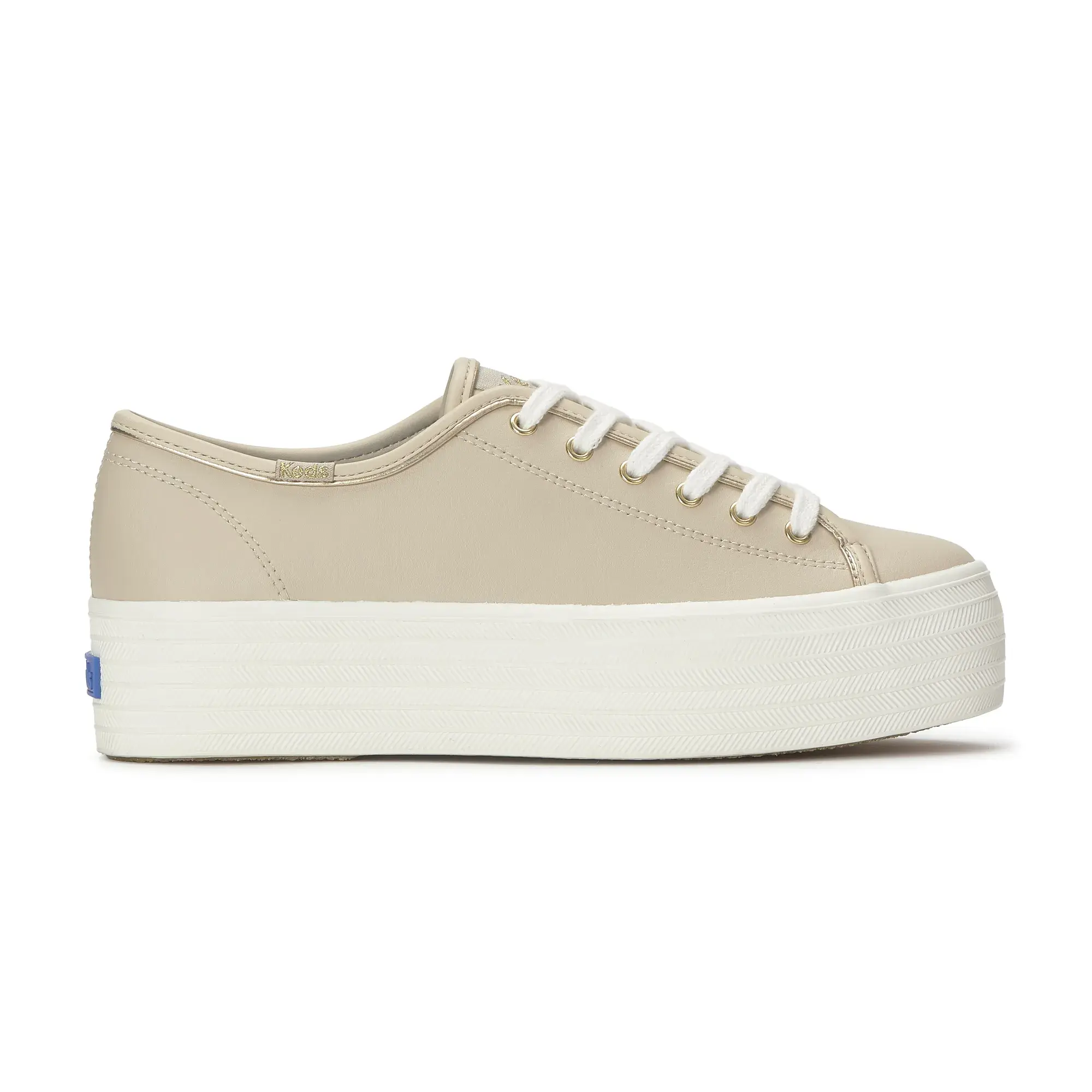 Triple Up Leather Lace Up