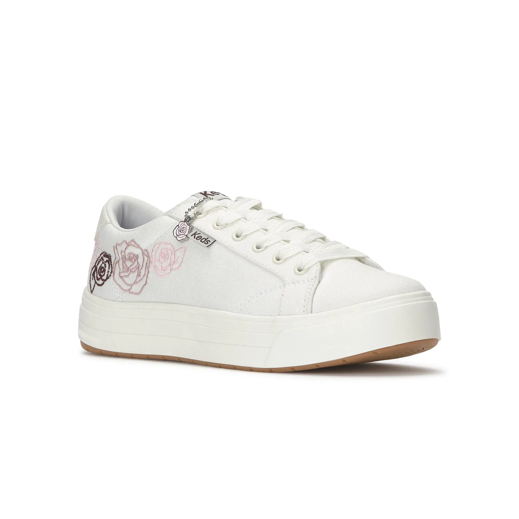 Park Canvas Rose Embroidery Lace Up - Image 2