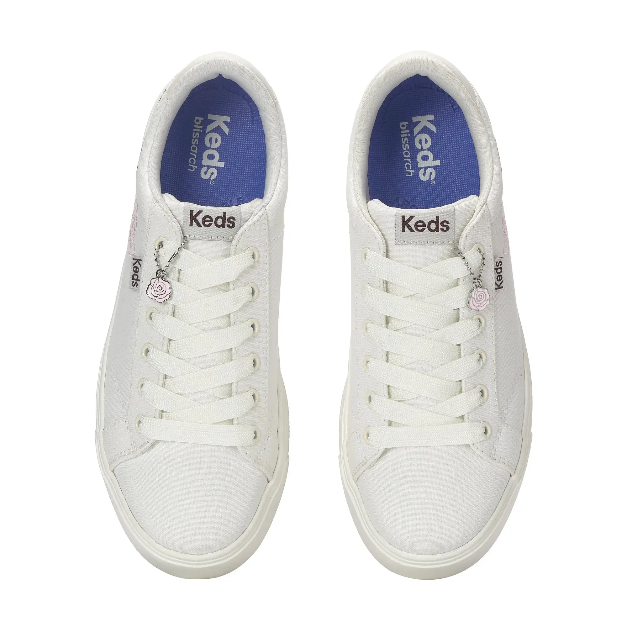 Park Canvas Rose Embroidery Lace Up - Image 3