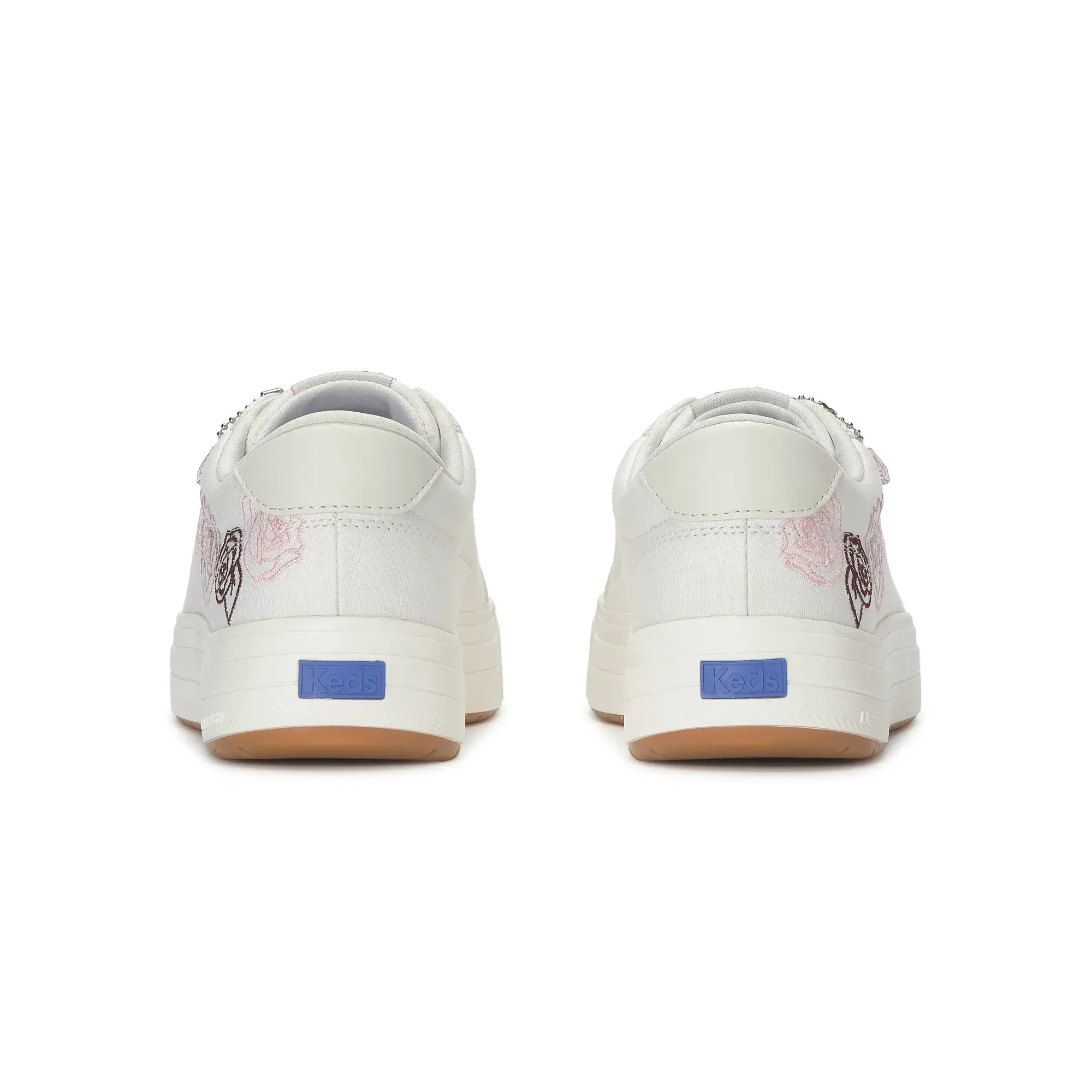 Park Canvas Rose Embroidery Lace Up - Image 5
