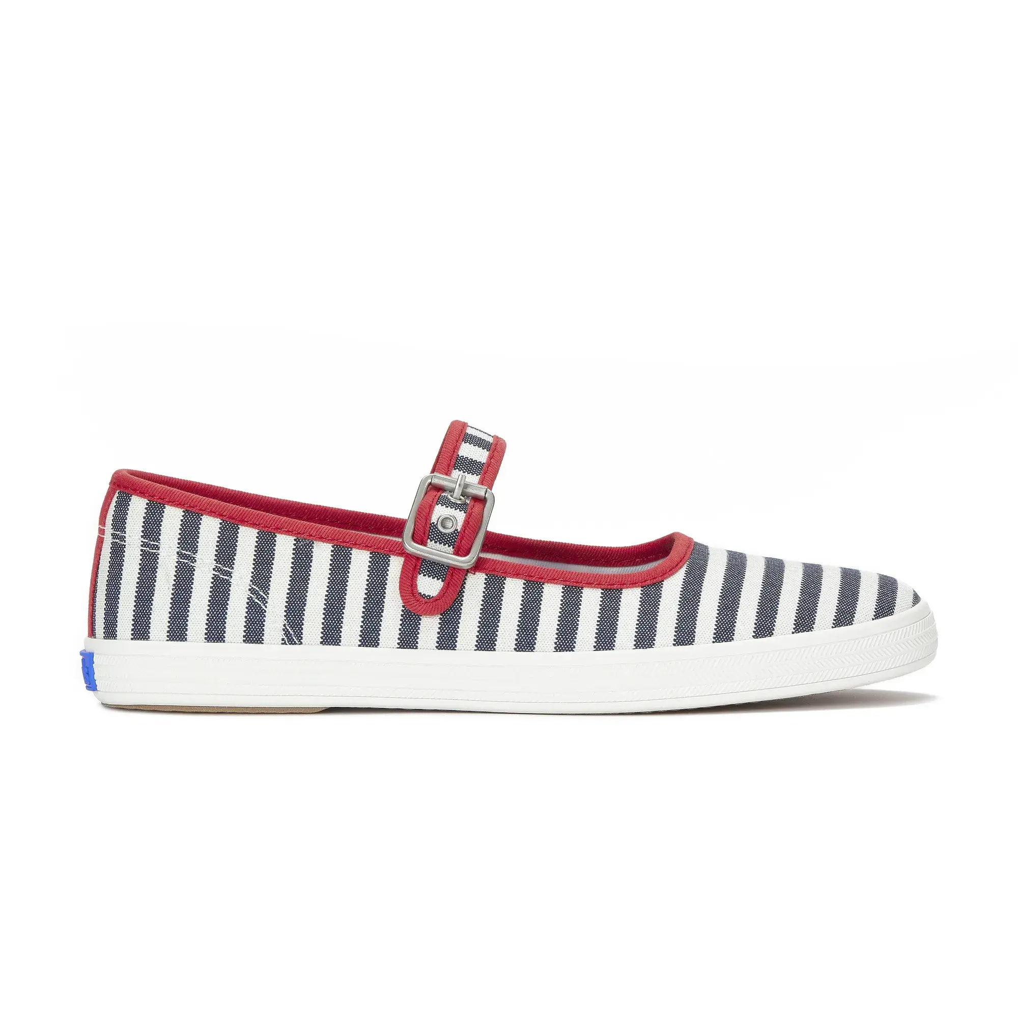 Maisie Mary Jane Printed Stripe Twill - Image 7
