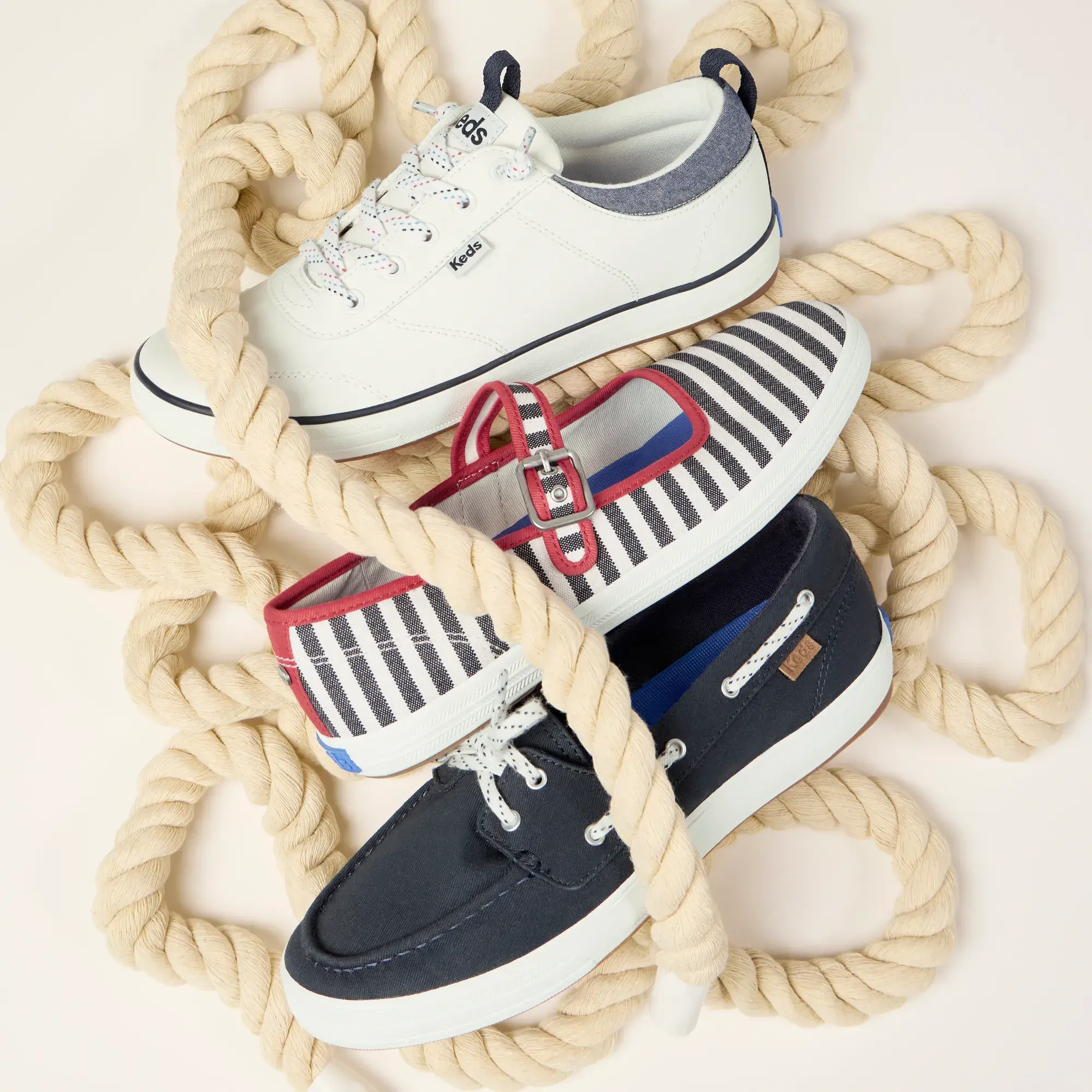 Maisie Mary Jane Printed Stripe Twill - Image 8