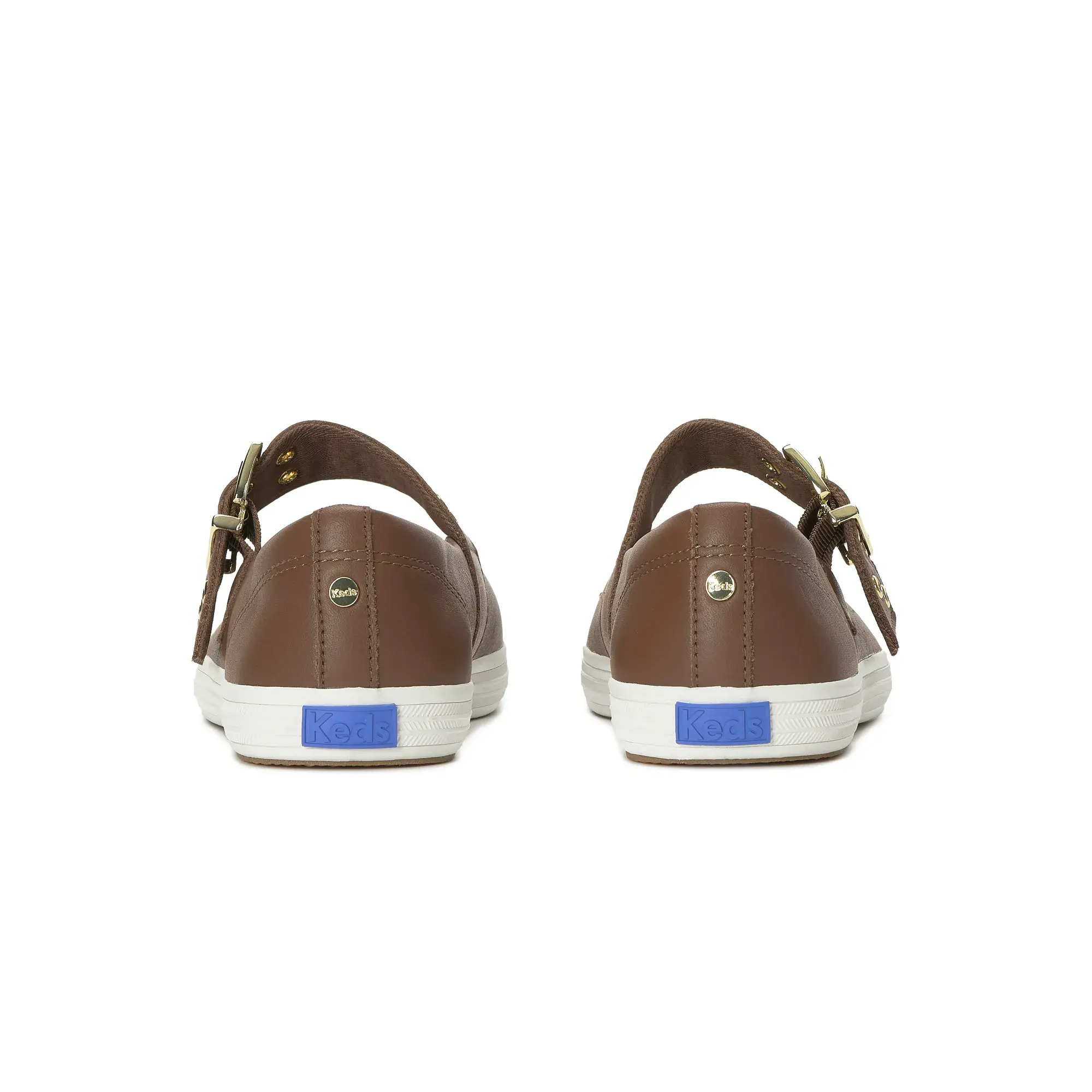 Square Toe Mary Jane Leather Grommet Buckle - Image 12