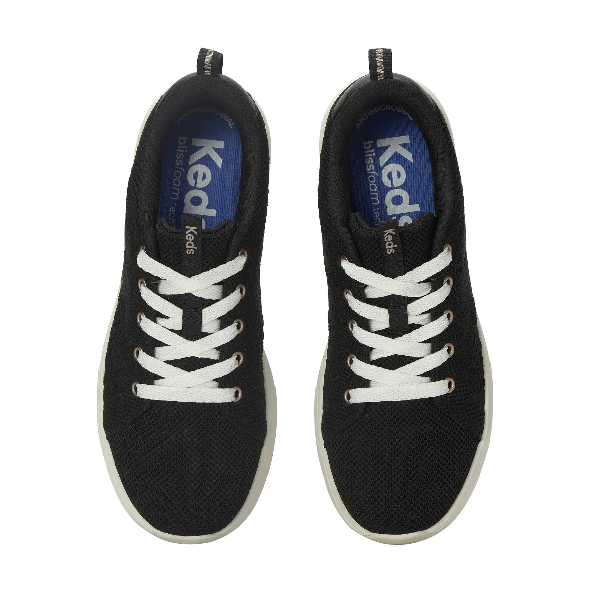 BlissWalk Textured Knit Lace-Up - Image 4