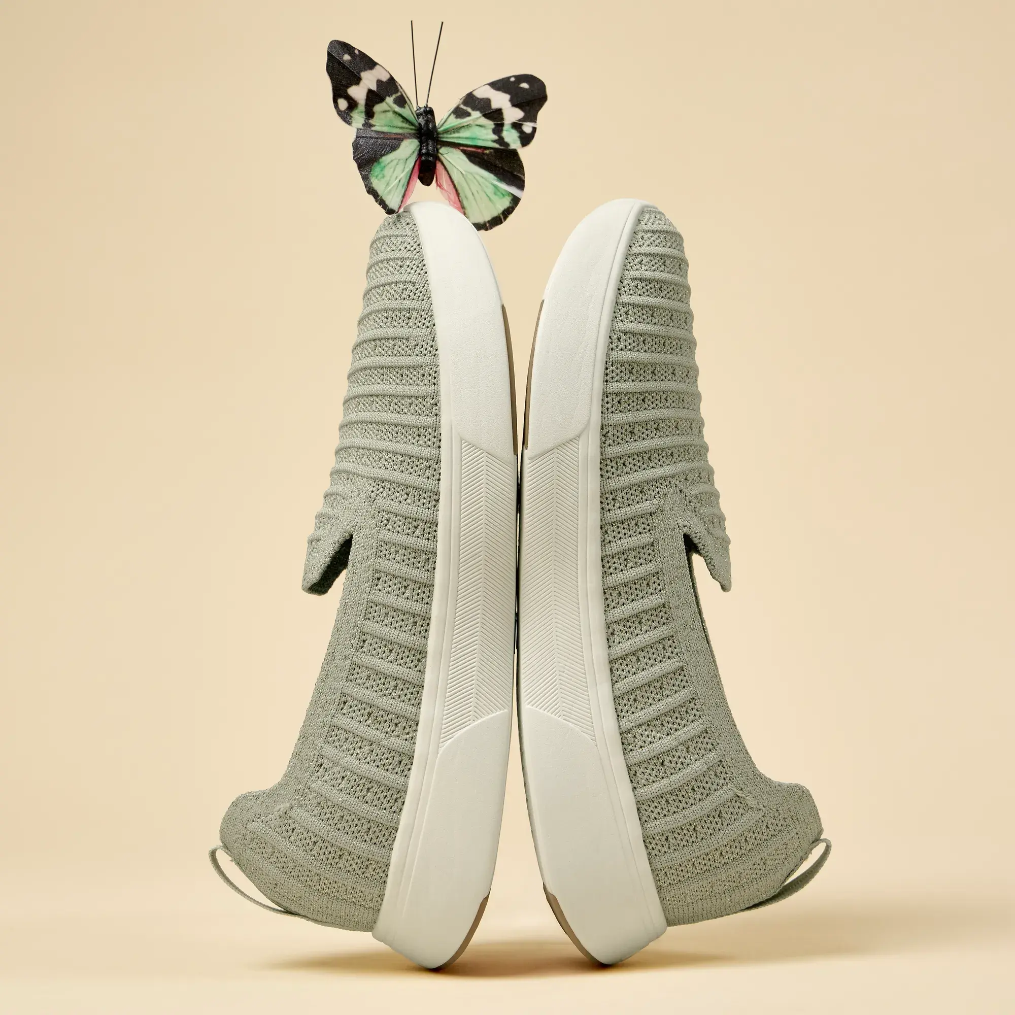 BlissWalk Stripe Knit Loafer - Image 7