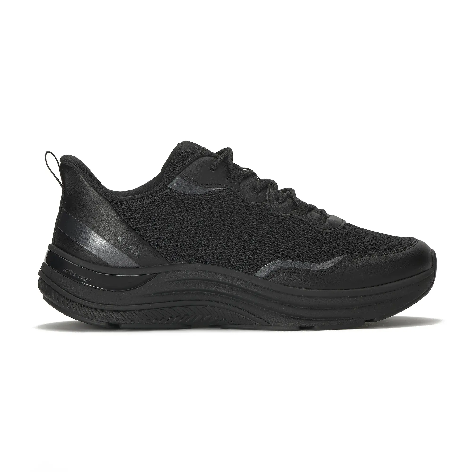 BlissMove Mesh/Leather Lace-Up