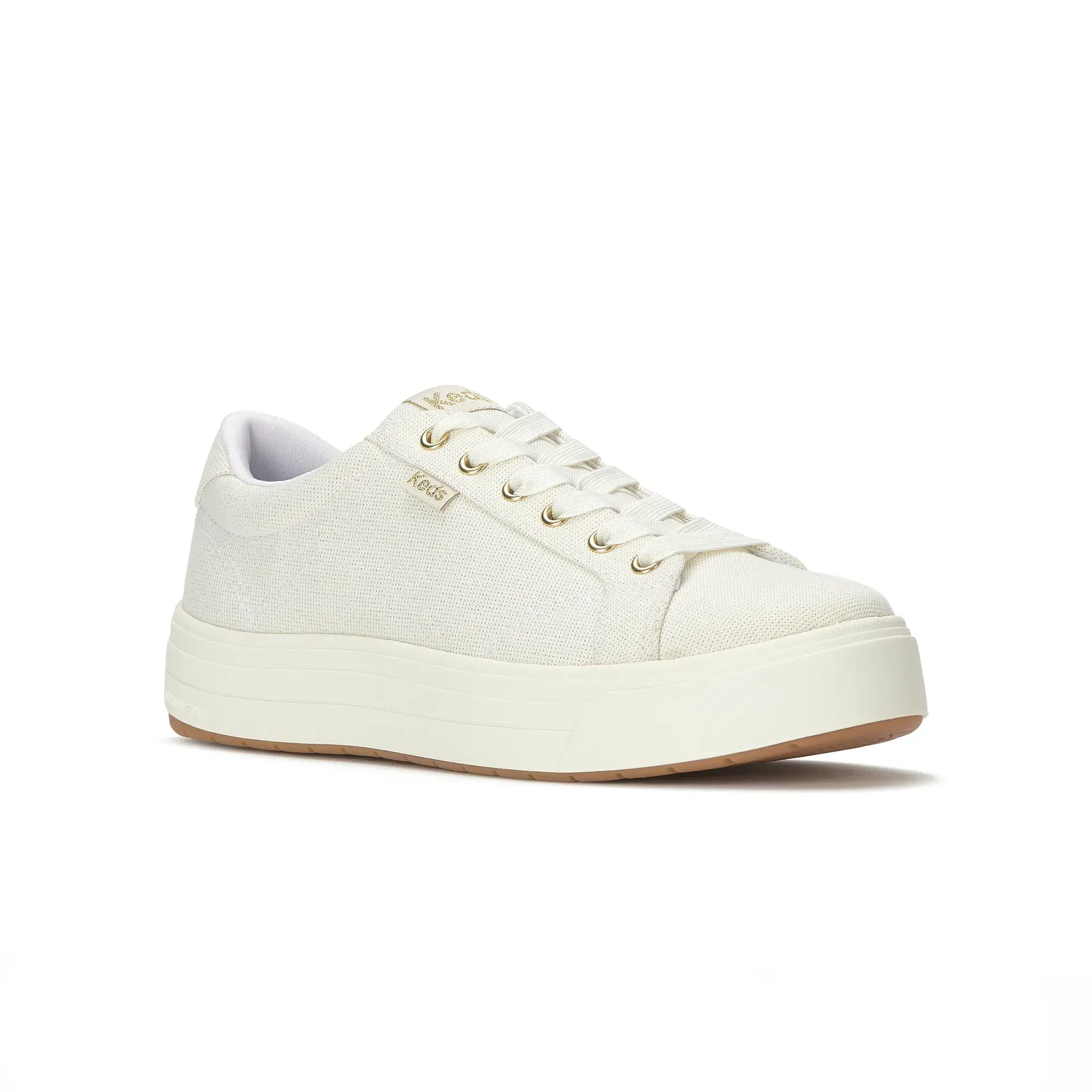 Park Lurex Textile Lace-Up - Image 2