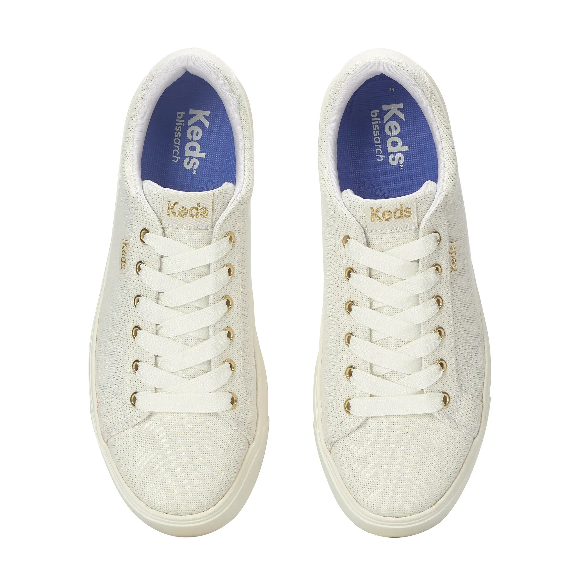 Park Lurex Textile Lace-Up - Image 3