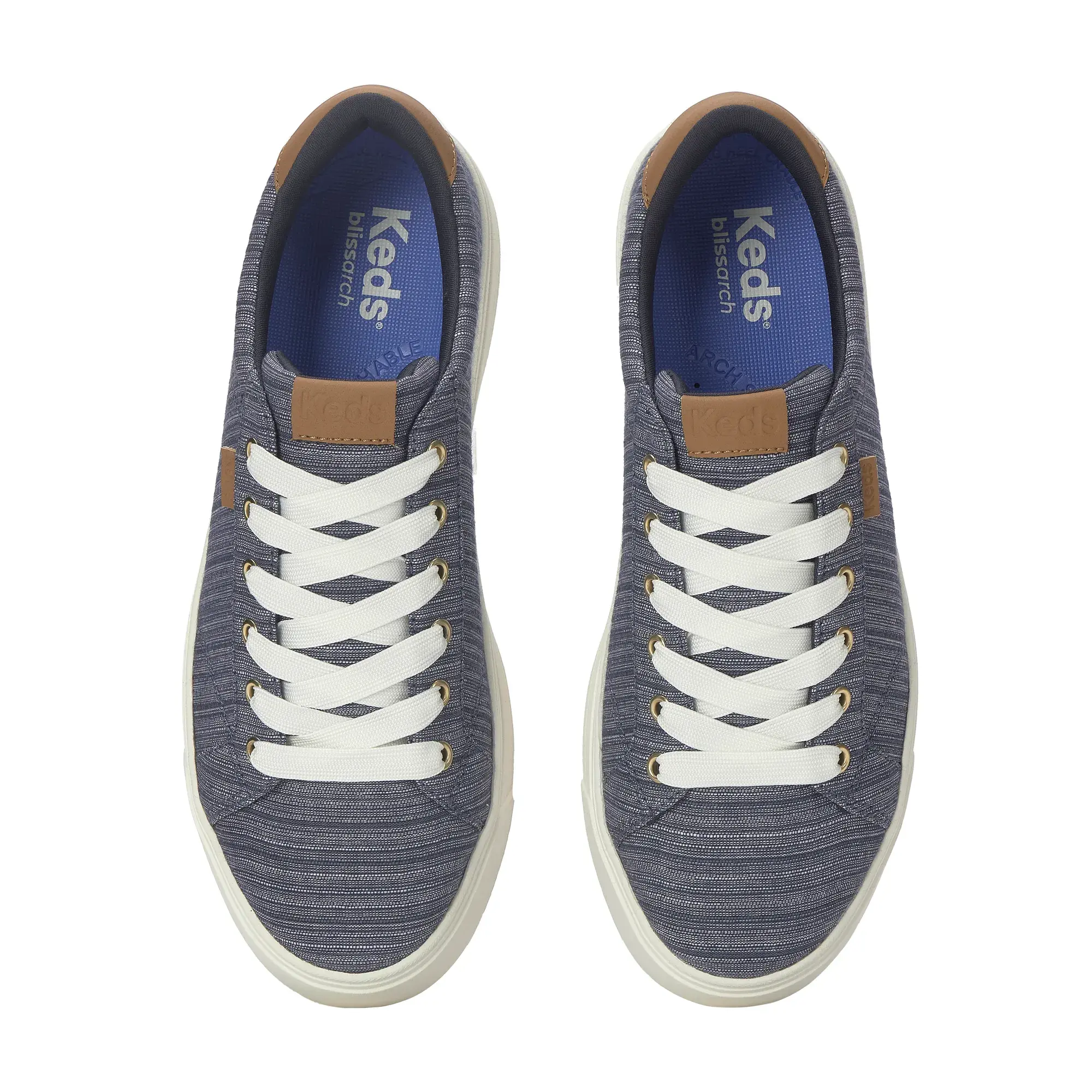Park Stripe Chambray Lace-Up - Image 3
