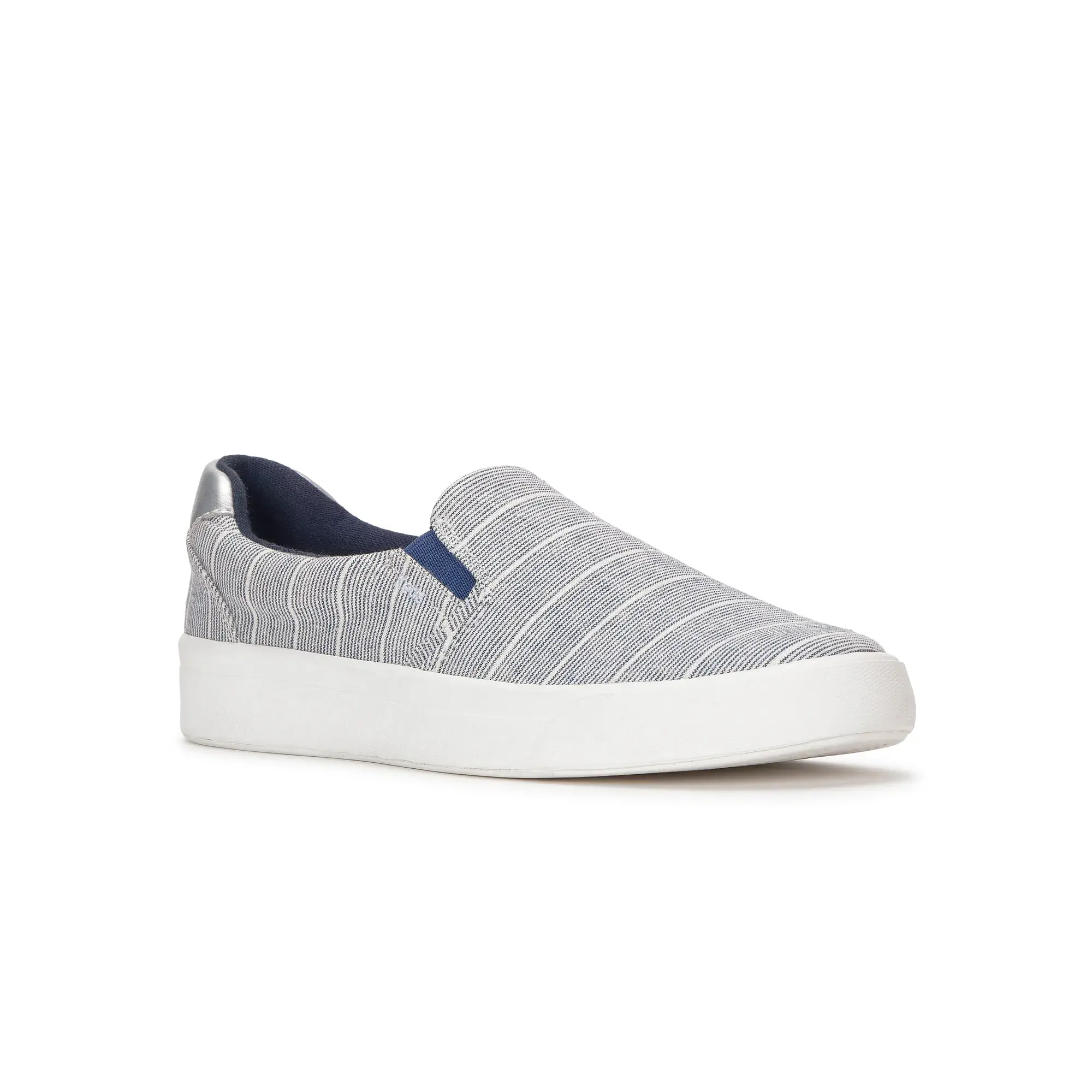 Pursuit Chambray Lurex Stripe Slip-On - Image 2