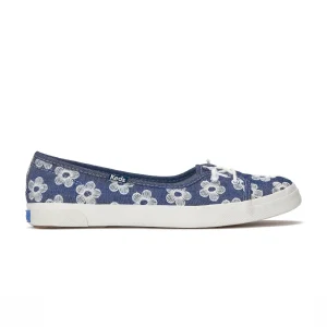 Rillax Champ Mini Chambray Floral Embroidery Slip-On