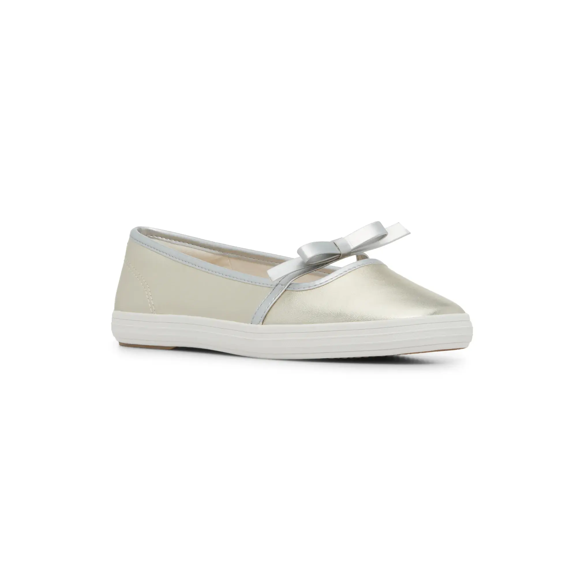 Square Toe Mary Jane Leather Mini Bow - Image 3