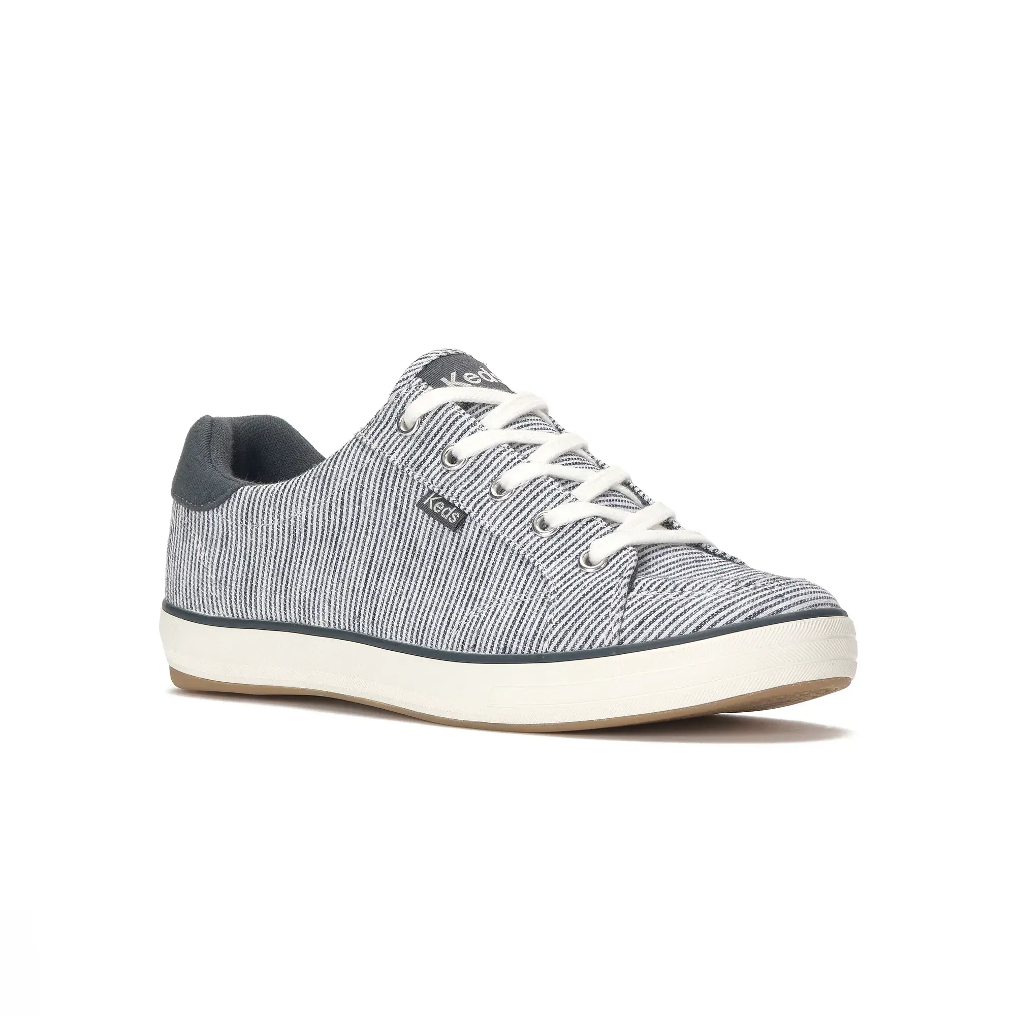 Center III Stripe Textile Lace-Up - Image 2